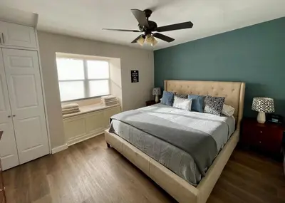 Cama o camas de una habitación en Casa Sendero