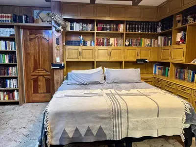 Cama o camas de una habitación en SUITE 0, Centro de Cuauhtémoc Chihuahua