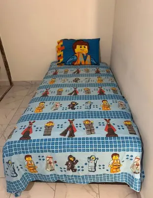 Cama o camas de una habitación en Casa en renta colonia Antonio rosales