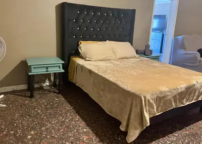 Cama o camas de una habitación en SUITE 4, Centro de Cuauhtemoc Chihuahua