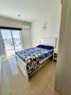 Cama o camas de una habitación en Malva Blanco Armonía 2 Min Malecón y Playas