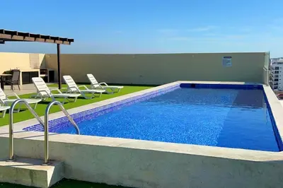 Plano de Lindo departamento en playa