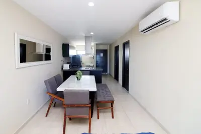 Plano de Lindo departamento en playa
