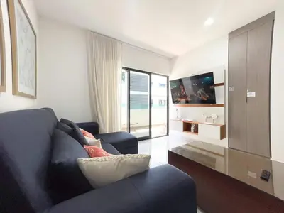 Plano de Charming apartment 3 minutes from the beach
