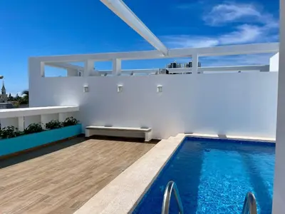 Plano de Perfect for couples Loft 5 minutes from the beach