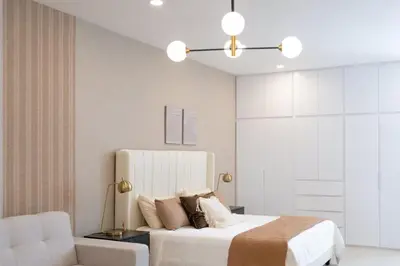 Plano de Ideal para parejas Loft con alberca & Zona Dorada