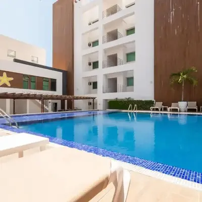 Spacious Apartment with Pool & BBQ Area