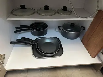 Una cocina o zona de cocina en Depa nuevo y equipado en Saltillo 2 recámaras
