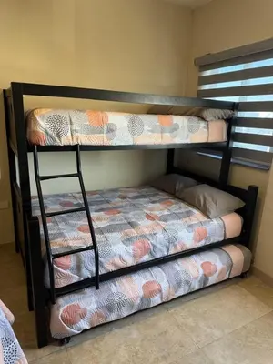Cama o camas de una habitación en Marina Azul - Sábalo Country 1 Min Playas