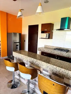 Una cocina o zona de cocina en Marina Azul - Sábalo Country 1 Min Playas