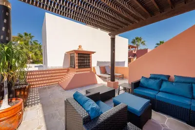 Zona de estar de Welcome to Casa Sonrisas, charming and peaceful
