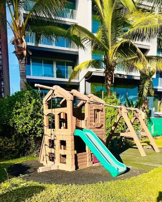 Plano de Cómodo pent house, piscina, vista al mar