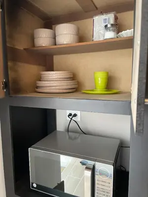 Una cocina o zona de cocina en LiV109 Norte Depa 8 Cd Obregon