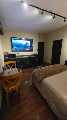 Cama o camas de una habitación en Luxury Suites Bangkok a 100 mts del consulado