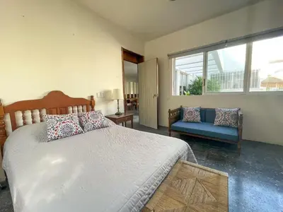 Cama o camas de una habitación en Villa Centenario