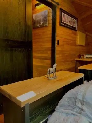Cama o camas de una habitación en Aurea Glamping Domo Geodésico de lujo