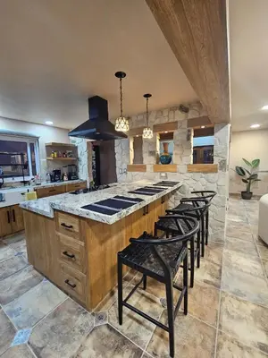 Una cocina o zona de cocina en Casa Flor del Desierto