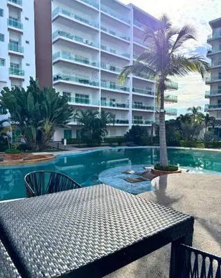Piscina en o cerca de Marina Mazatlán Getaway, Terraza & Comodidad
