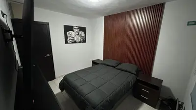 Cama o camas de una habitación en Bonita casa de lujo