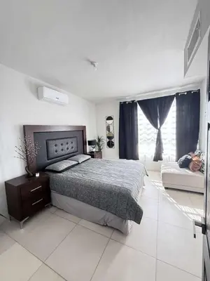 Cama o camas de una habitación en Casona Álamo