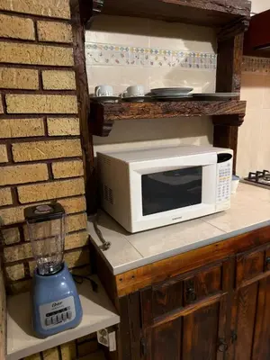 Una cocina o zona de cocina en Departamento Nuevo Céntrico Las Marías 2