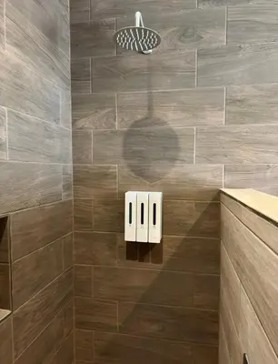 Un baño de Lina Élite Suites