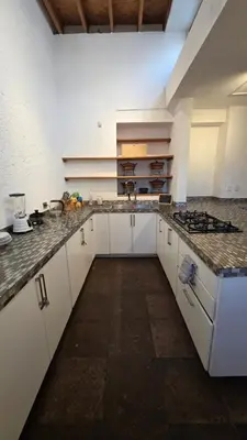 Una cocina o zona de cocina en Quinta familiar en la santo niño