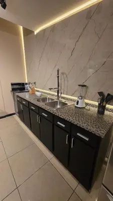 Una cocina o zona de cocina en Luxury Suites Seoul Consulado