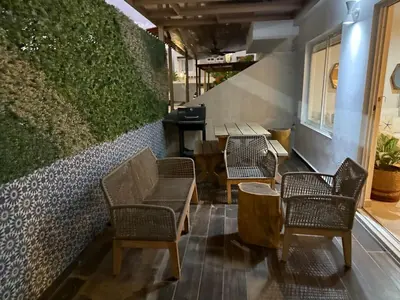 Zona de estar de Casa amueblada a 5 minutos de la playa