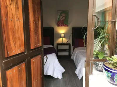 Cama o camas de una habitación en La Casa deVid