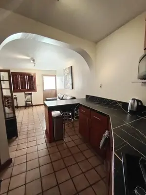 Una cocina o zona de cocina en Luxury Suites New York Historic Center