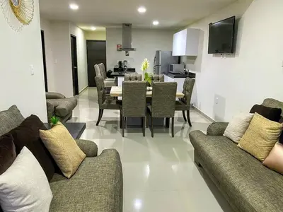 Zona de estar de Condominio Portico