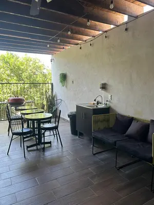 Zona de estar de Casa del Olivo suite 1