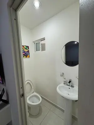 Un baño de Departamento en privada en Mazatlan, con alberca