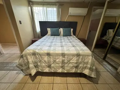 Cama o camas de una habitación en Casa visas656