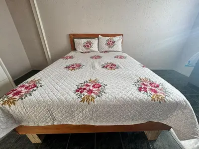 Cama o camas de una habitación en Casa visas656