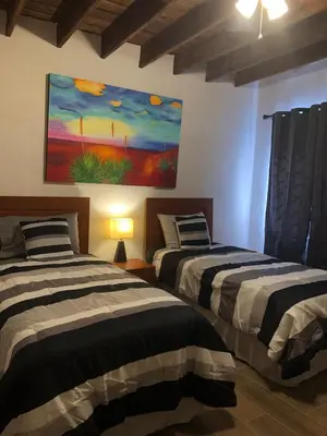 Cama o camas de una habitación en Casa del Olivo bedroom 3