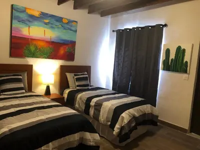 Cama o camas de una habitación en Casa del Olivo bedroom 3
