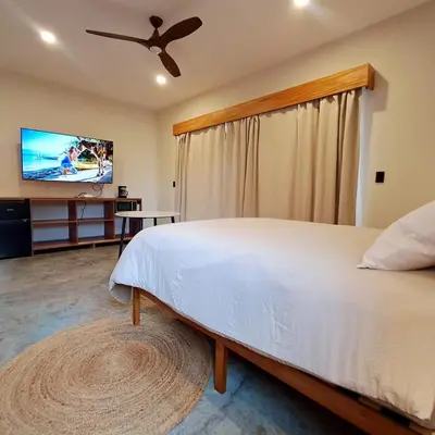 Cama o camas de una habitación en Hotel Calma Celesti