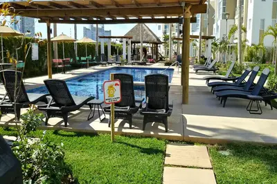 Piscina en o cerca de Almar Azul - Residencial de Lujo 1 Min Playas