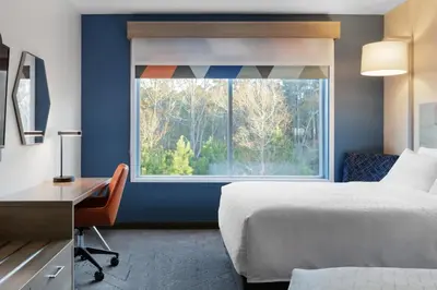 Cama o camas de una habitación en Holiday Inn Express & Suites Los Mochis Centro by IHG