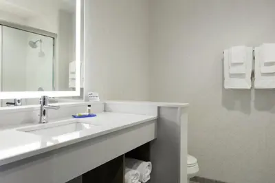 Un baño de Holiday Inn Express & Suites Los Mochis Centro by IHG