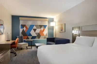 Cama o camas de una habitación en Holiday Inn Express & Suites Los Mochis Centro by IHG