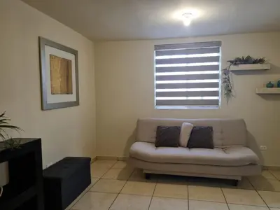 Zona de estar de Casa centrica y acogedora para tu visita a Hermosillo
