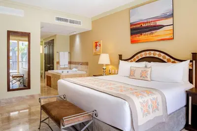 Cama o camas de una habitación en Villa Del Arco Cabo San Lucas