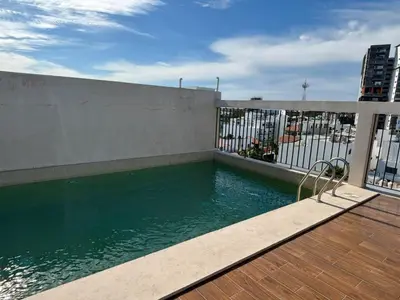 Piscina en o cerca de Departamento en Mazatlán con alberca