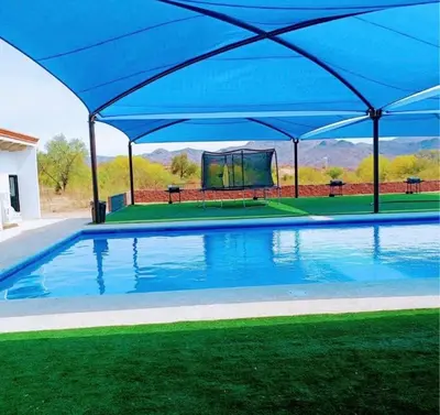 Piscina en o cerca de Glamping in Pueblo Magico Alamos Sonora