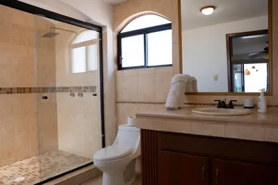 Un baño de Casa Vicam