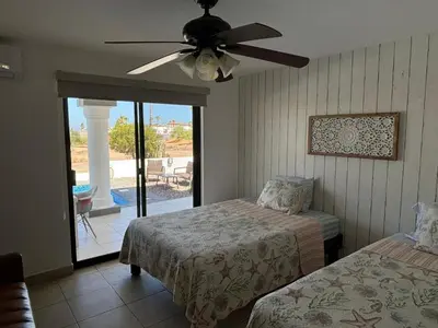 Cama o camas de una habitación en Casa Vicam