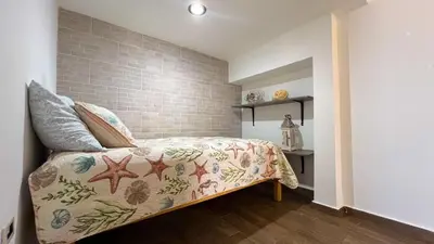 Cama o camas de una habitación en Casa Vicam